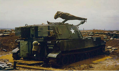 Tom Garveys M108 Gun 1 in Vietnam 1967 resized